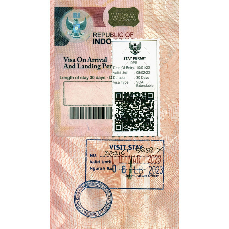 Visa on Arrival (VoA) Extension
